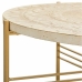 Mesa de Centro Alexandra House Living Branco Metal Madeira de abeto Madeira MDF 80 x 36 x 80 cm