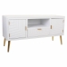 Aparador Alexandra House Living Branco Dourado 40 x 61 x 121 cm