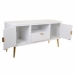 Aparador Alexandra House Living Branco Dourado 40 x 61 x 121 cm