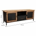 Dientafel Alexandra House Living Zwart 34 x 45 x 120 cm