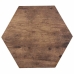 Sett med 2 bord Alexandra House Living Brun Svart Jern Tre MDF 39 x 57 x 39 cm