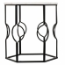 Set of 2 tables Alexandra House Living White Iron MDF Wood 39 x 57 x 39 cm