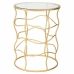 Beistelltisch Alexandra House Living Gold Metall 46 x 60 x 46 cm