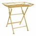 Side table Alexandra House Living Yellow 40 x 58 x 60 cm