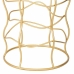 Side table Alexandra House Living Gold Metal 46 x 60 x 46 cm