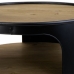 Table d'appoint Alexandra House Living Noir métal et bois d'épicéa 60 x 60 x 47 cm