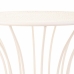 Table d'appoint Alexandra House Living Blanc Fer 20 x 50 x 21 cm