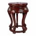 Side table Alexandra House Living Red Elm wood 36 x 55 x 36 cm