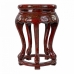 Side table Alexandra House Living Red Elm wood 36 x 55 x 36 cm