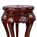 Side table Alexandra House Living Red Elm wood 36 x 55 x 36 cm