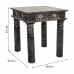 Mesa de Centro Alexandra House Living Preto Madeira 56 x 61 x 56 cm