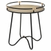 Mesa de apoio Alexandra House Living Preto Ferro 45 x 50 x 45 cm