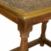 Hoofdtafel Alexandra House Living Bruin Gouden Mangohout 33 x 45 x 48 cm