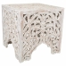 Mesa de Centro Alexandra House Living Branco Madeira de mangueira 45 x 45 x 45 cm