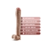 Realistyczne dildo Blush Dr Skin PVC Ø 5 cm