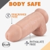 Realistyczne dildo Blush Dr Skin PVC Ø 8 cm (17,1 cm)