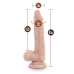 Realistyczne dildo Blush Dr Skin PVC Ø 3,9 cm (15,8 cm) (21,5 cm)