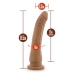 Realistyczne dildo Blush Dr Skin Silikon Ø 3,6 cm (20,3 cm) (21,5 cm)