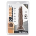 Natürliches Dildo Blush Dr Skin Silikon Ø 3,5 cm (17,7 cm) (19 cm)