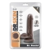 Realistyczne dildo Blush Dr Skin Silikon Ø 3,3 cm (12 cm) (16,5 cm)