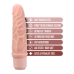 Dildo realist Blush Dr Skin Silicon ABS Ø 4,3 cm (15,2 cm) (19 cm)