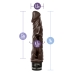 Dildo realist Blush Dr Skin PVC Ø 4,7 cm (17,7 cm) (21,5 cm)