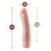 Realistyczne dildo Blush Dr Skin Silikon ABS Ø 4 cm