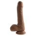 Realistyczne dildo Evolved Silikon ABS Ø 3,6 cm (14,6 cm)