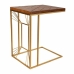 Mesa de canto Alexandra House Living Ouro Natural 35 x 55 x 45 cm