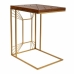 Mesa de canto Alexandra House Living Ouro Natural 35 x 55 x 45 cm