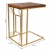 Mesa de canto Alexandra House Living Ouro Natural 35 x 55 x 45 cm