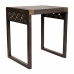 Side table Alexandra House Living Grey Golden 40 x 54 x 49 cm