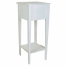 Table d'appoint Alexandra House Living Blanc 33 x 78 x 33 cm