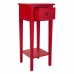 Mesa auxiliar Alexandra House Living Rojo 33 x 78 x 33 cm