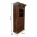 Planken Alexandra House Living Bruin Hout 53 x 217 x 99 cm