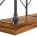 Planken Alexandra House Living Bruin Zwart Grijs Ijzer Sparrenhout 35 x 79 x 120 cm