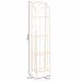 Estantería Alexandra House Living Blanco Metal Hierro 25 x 90 x 30 cm