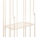 Scaffale Alexandra House Living Bianco Metallo Ferro 25 x 90 x 30 cm