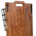 Planken Alexandra House Living Bruin Hout Metaal Ijzer 10 x 90 x 33 cm