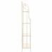 Estantes Alexandra House Living Branco Metal Ferro 28 x 70 x 28 cm