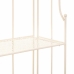 Estantes Alexandra House Living Branco Metal Ferro 28 x 70 x 28 cm