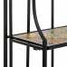 Shelves Alexandra House Living Black Iron Tile 27 x 133 x 57 cm