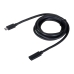 Cable USB C Unitek C14086BK-1.5M 1,5 m Black