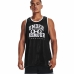 Basketbal T-shirt Under Armour Baseline Zwart