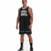 Basketbola T-krekls Under Armour Baseline Melns