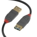 USB kabel LINDY 36763 3 m Černý