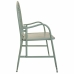 Banco Alexandra House Living Verde Metal 56 x 98 x 118 cm