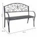 Banc Alexandra House Living Gris Fer 53 x 91 x 153 cm