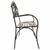 Bench Alexandra House Living Black Iron 53 x 91 x 153 cm