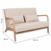 Sofa Alexandra House Living Krem 85 x 74 x 122 cm